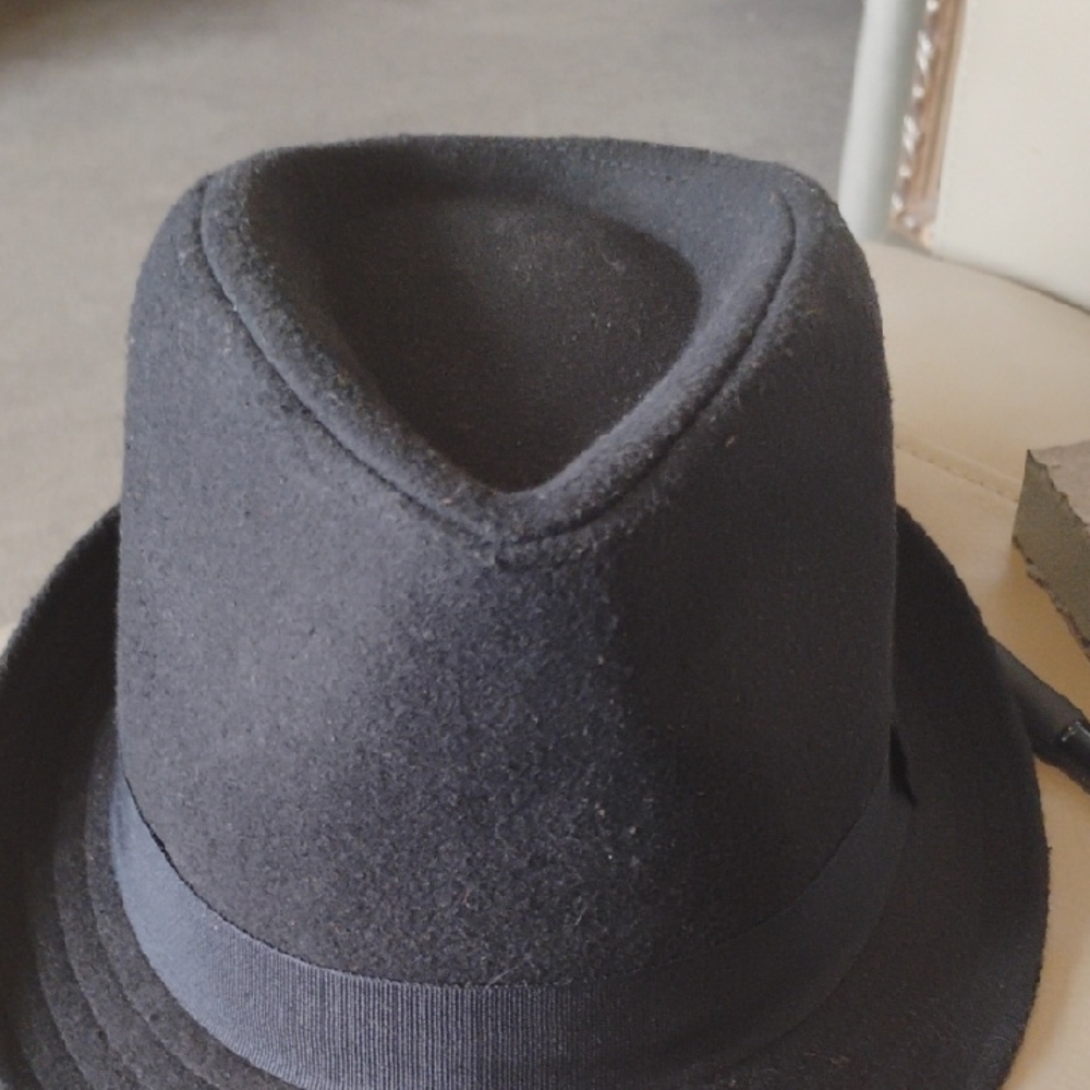 Classic Black Fedora Hat